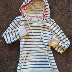 American Eagle Outfitters striped hoodie Size M